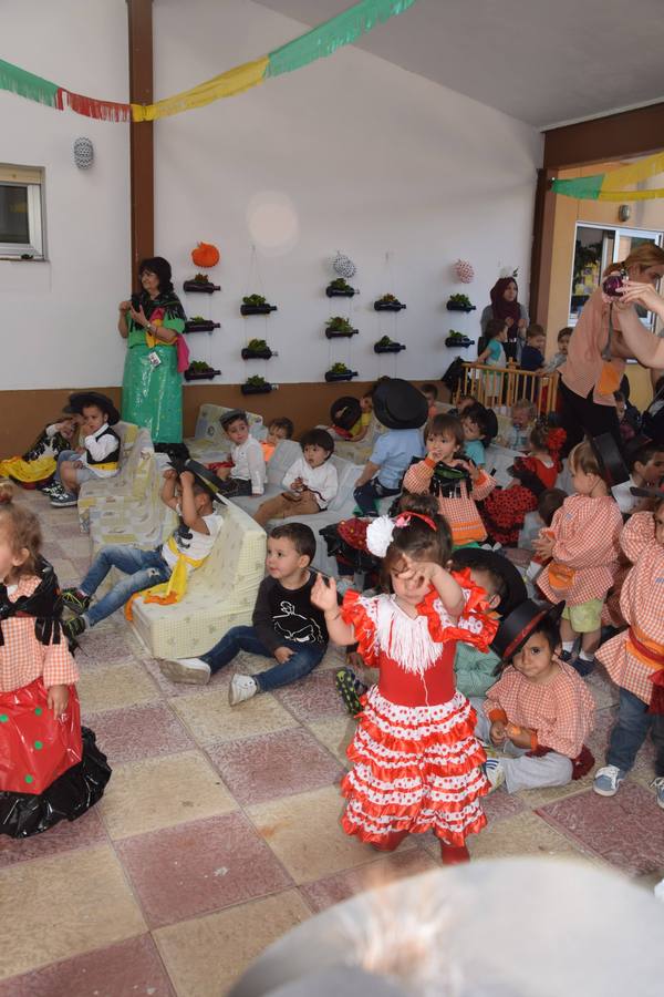 Feria de Abril en la guardería de Guardo (Palencia)