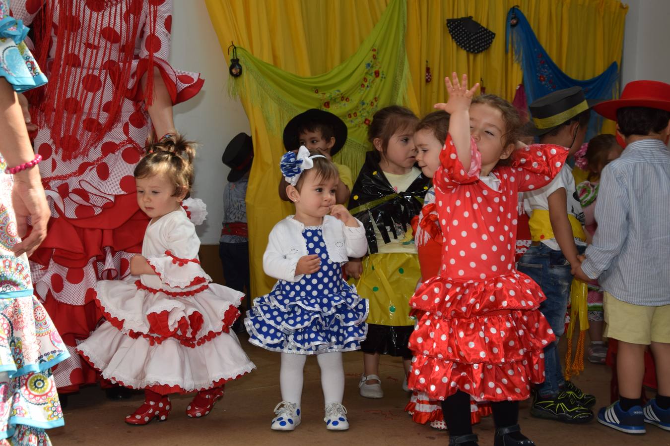 Feria de Abril en la guardería de Guardo (Palencia)