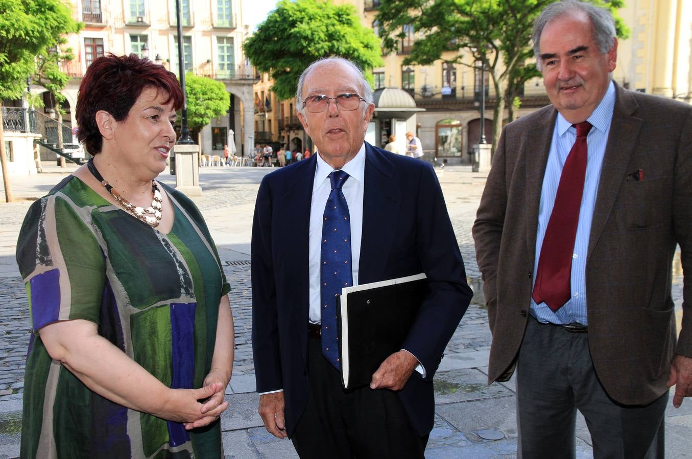 Marcelino Oreja participa en Segovia en el VI Ciclo de Conferencias &#039;Valores y Sociedad: La Europa que queremos&#039;