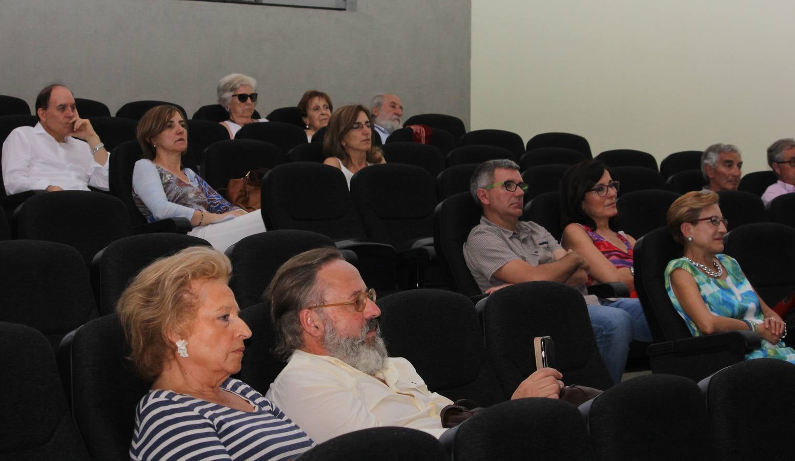 Fermín Herreros, en los VII Encuentros con la Poesía de El Norte de Castilla en Palencia