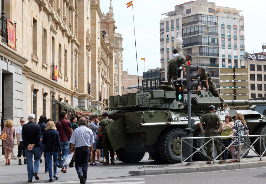 Exposición de las Fuerzas Armadas en Valladolid