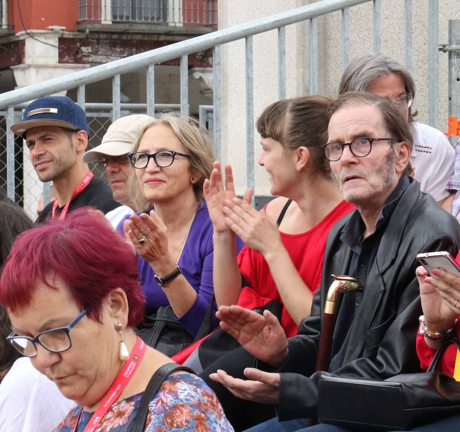 Entrega de premios en el Festival de Teatro de Calle 2017