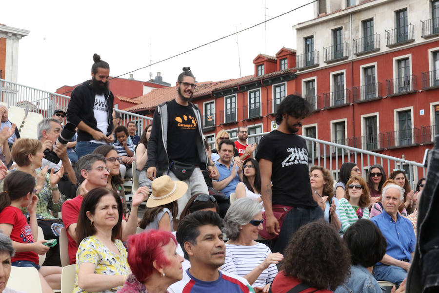 Entrega de premios en el Festival de Teatro de Calle 2017