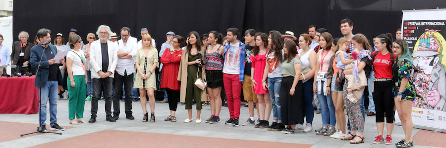 Entrega de premios en el Festival de Teatro de Calle 2017