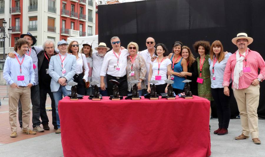 Entrega de premios en el Festival de Teatro de Calle 2017