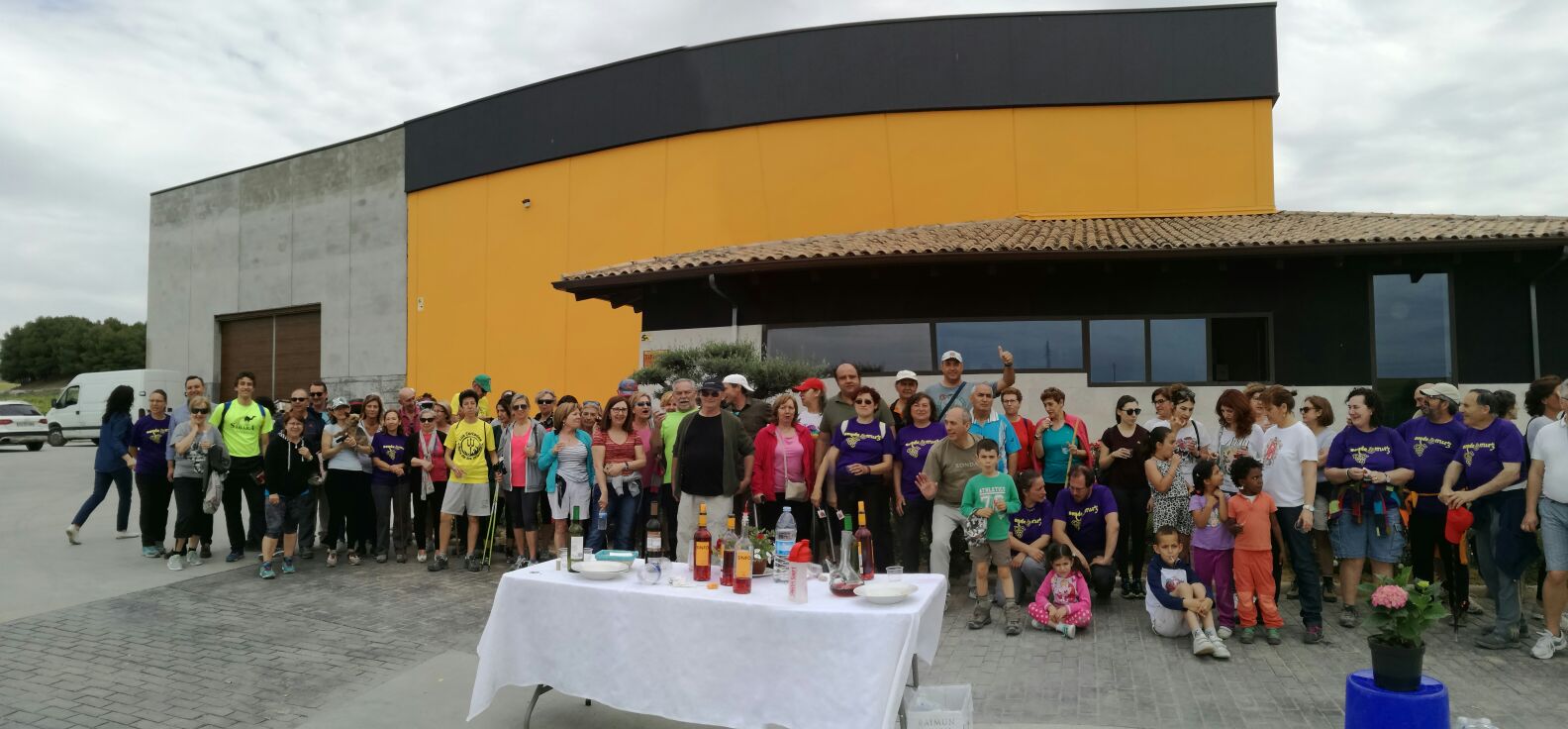 II Marcha solidaria en Mucientes a favor de la ONG Anawin