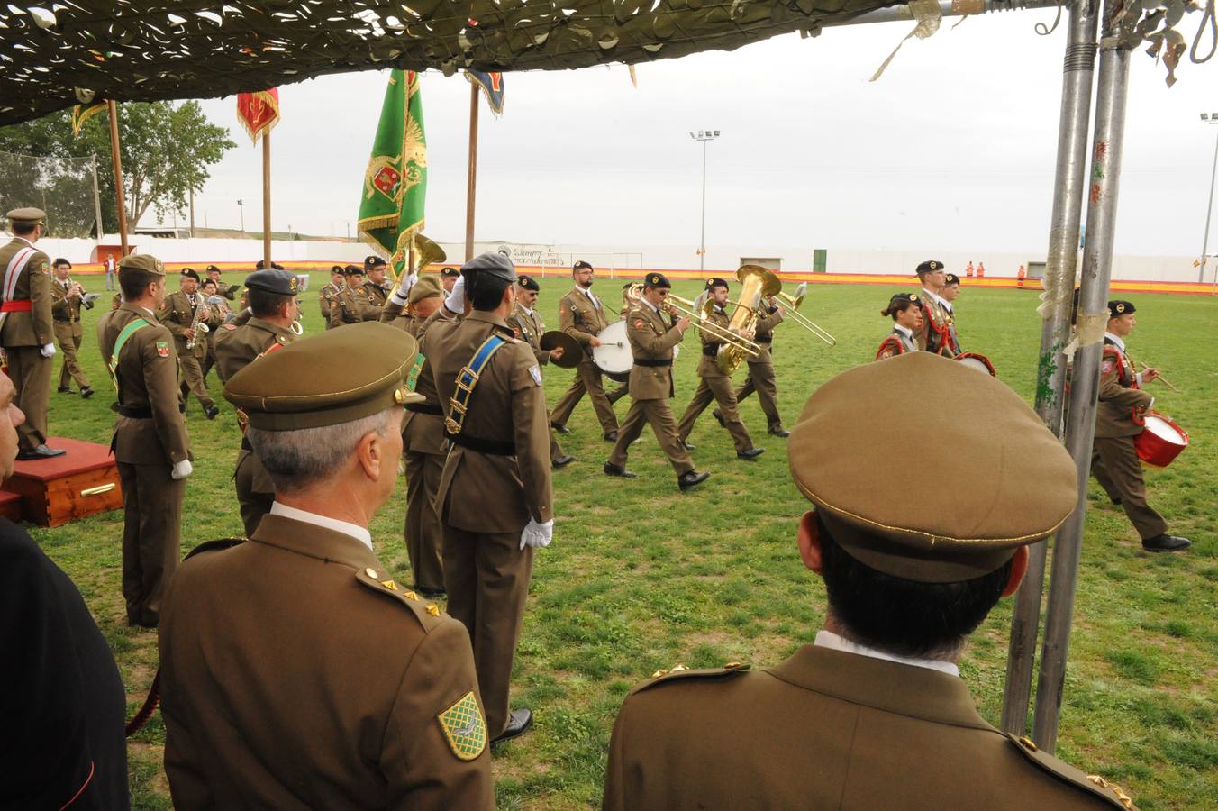Jura de bandera de civiles en Serrada (Valladolid)