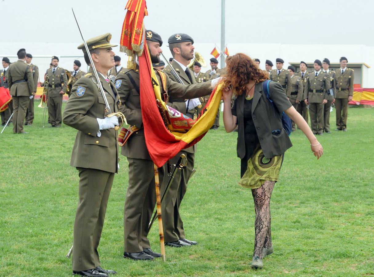Jura de bandera de civiles en Serrada (Valladolid)