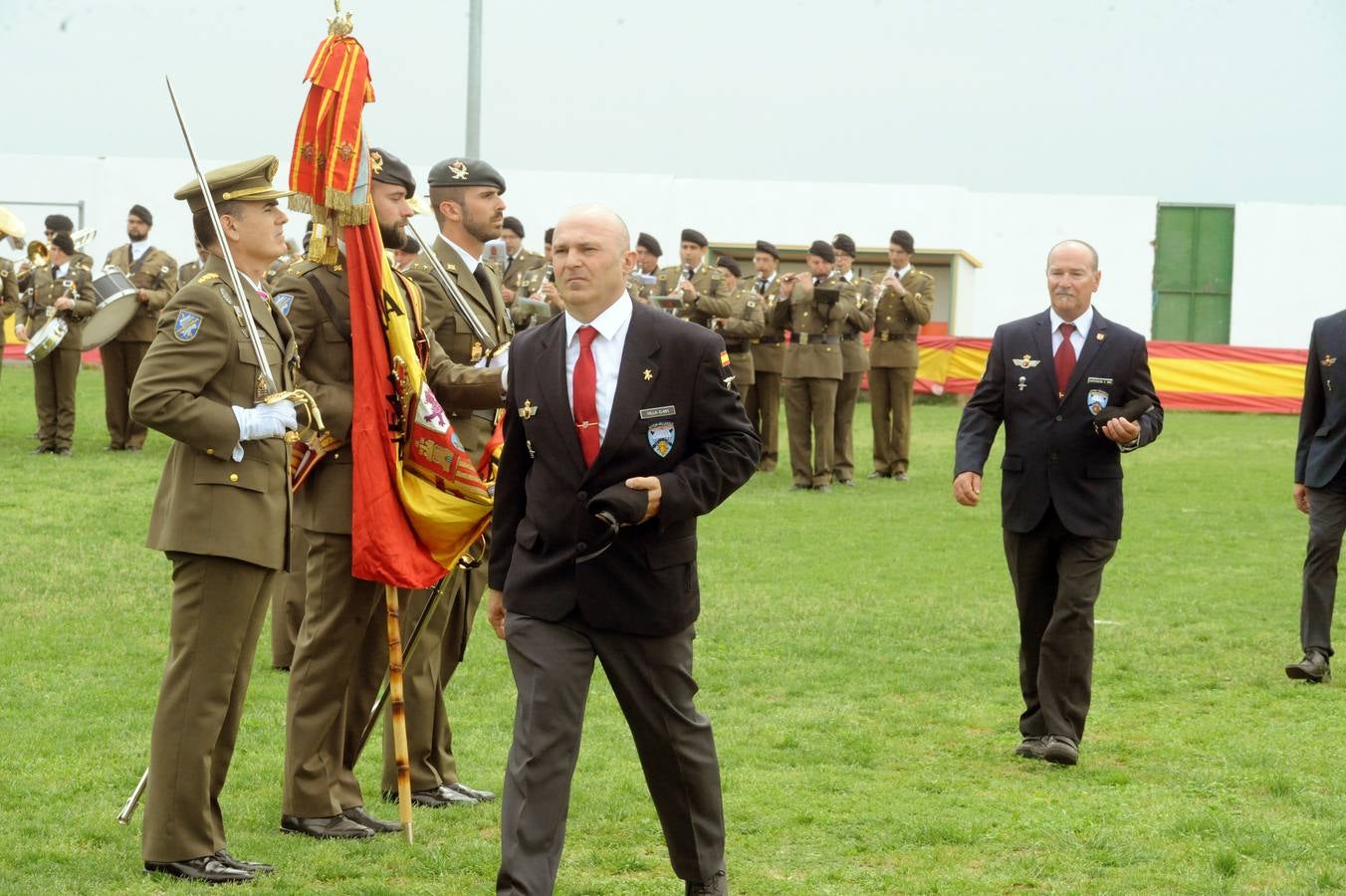 Jura de bandera de civiles en Serrada (Valladolid)