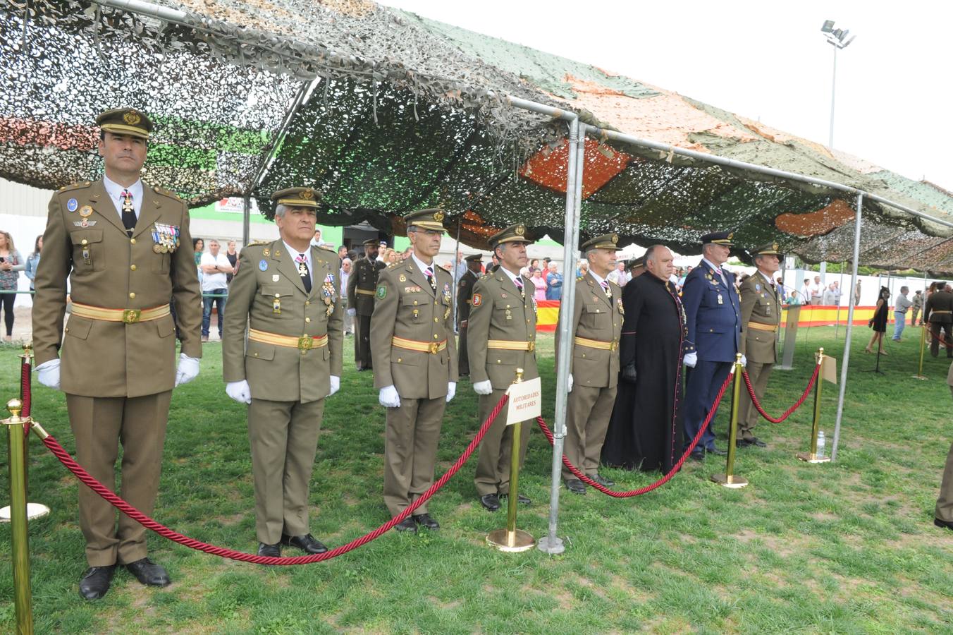 Jura de bandera de civiles en Serrada (Valladolid)