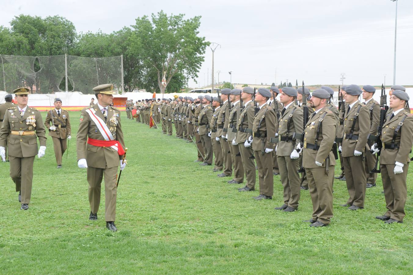 Jura de bandera de civiles en Serrada (Valladolid)