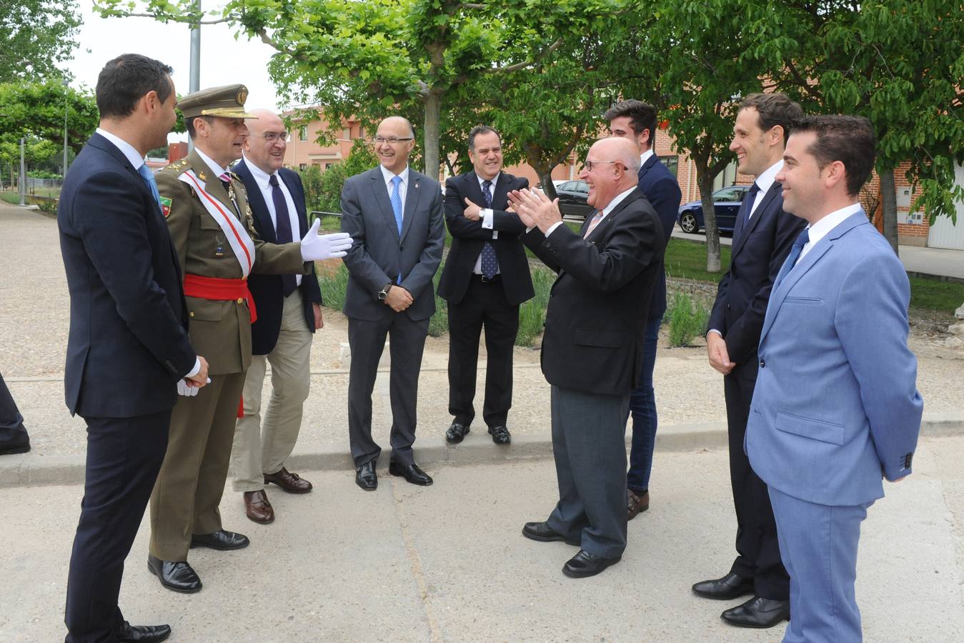 Jura de bandera de civiles en Serrada (Valladolid)