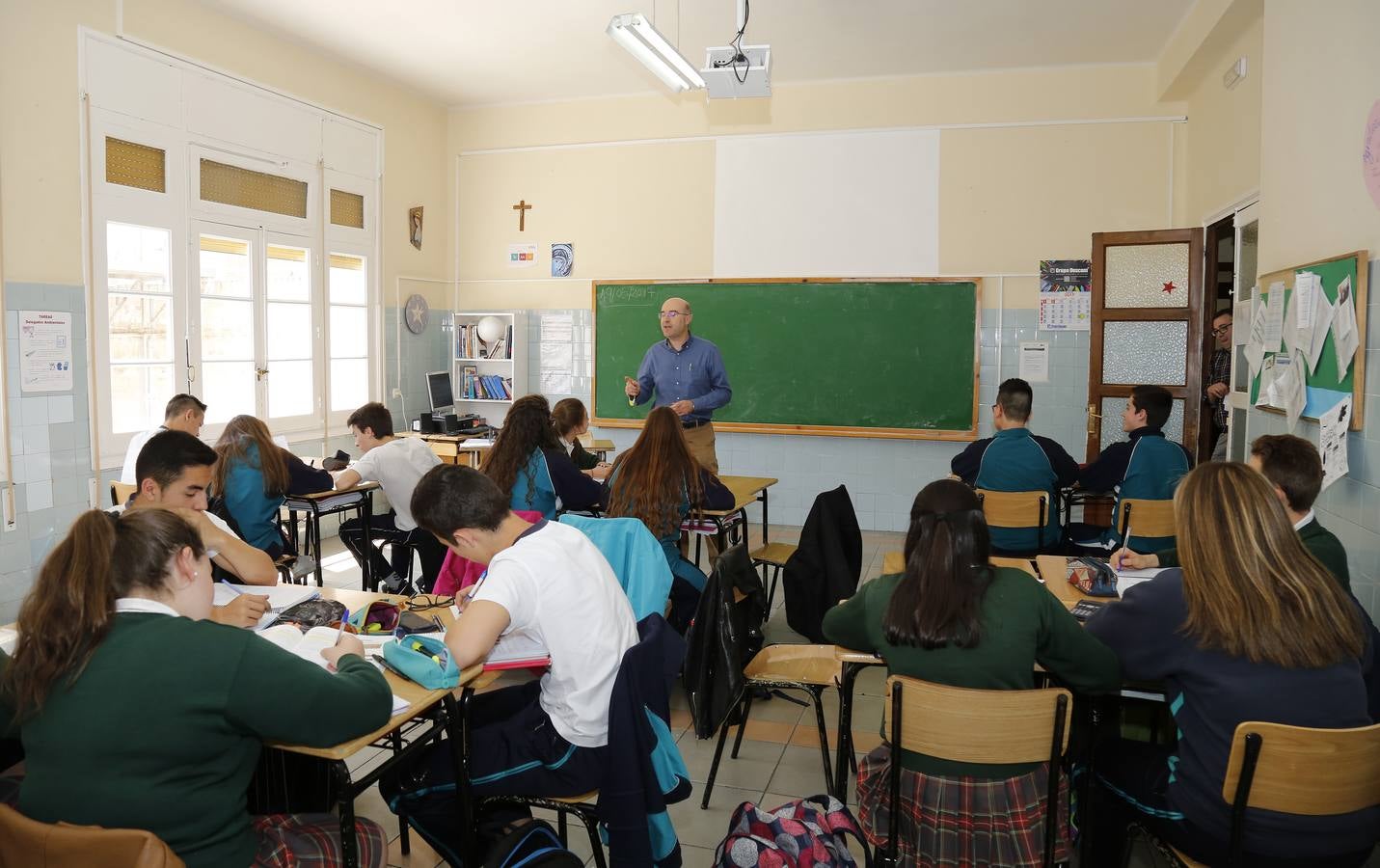 El colegio Santo Ángel de Palencia