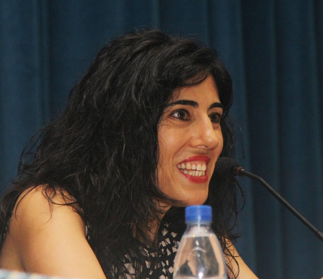 Raquel Lanseros, en los Encuentros de Poesía de El Norte de Castilla en Palencia