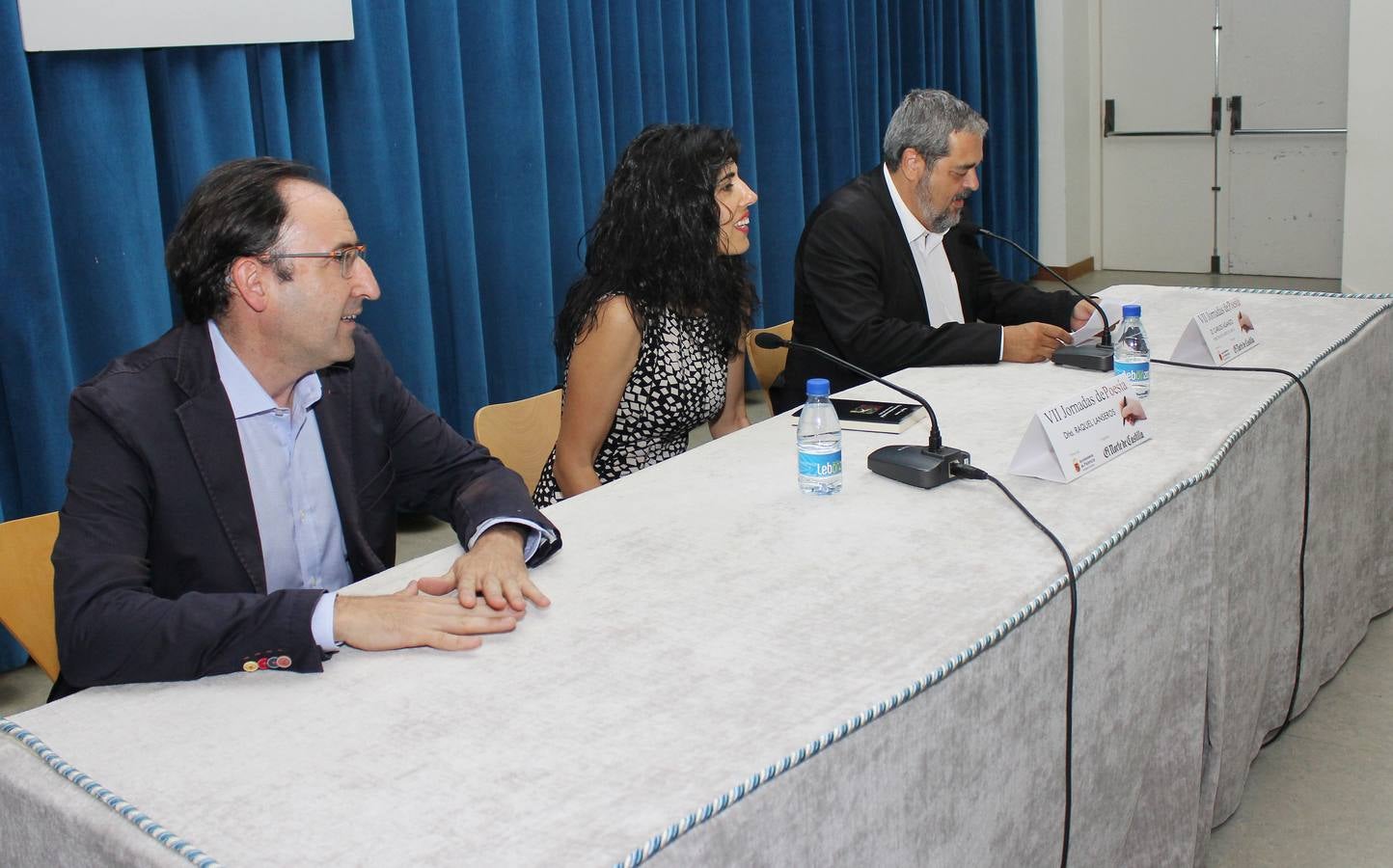 Raquel Lanseros, en los Encuentros de Poesía de El Norte de Castilla en Palencia