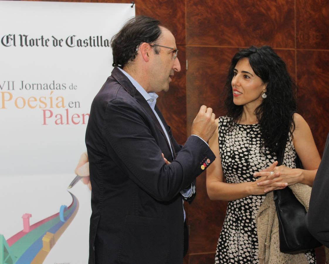 Raquel Lanseros, en los Encuentros de Poesía de El Norte de Castilla en Palencia