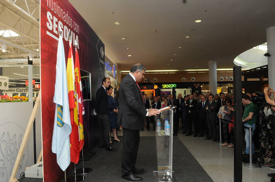 Inauguración de Carrefour en  Segovia