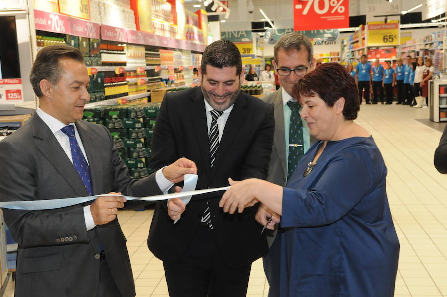 Inauguración de Carrefour en  Segovia