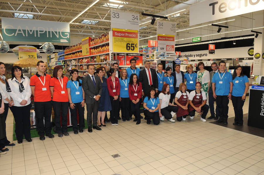 Inauguración de Carrefour en  Segovia
