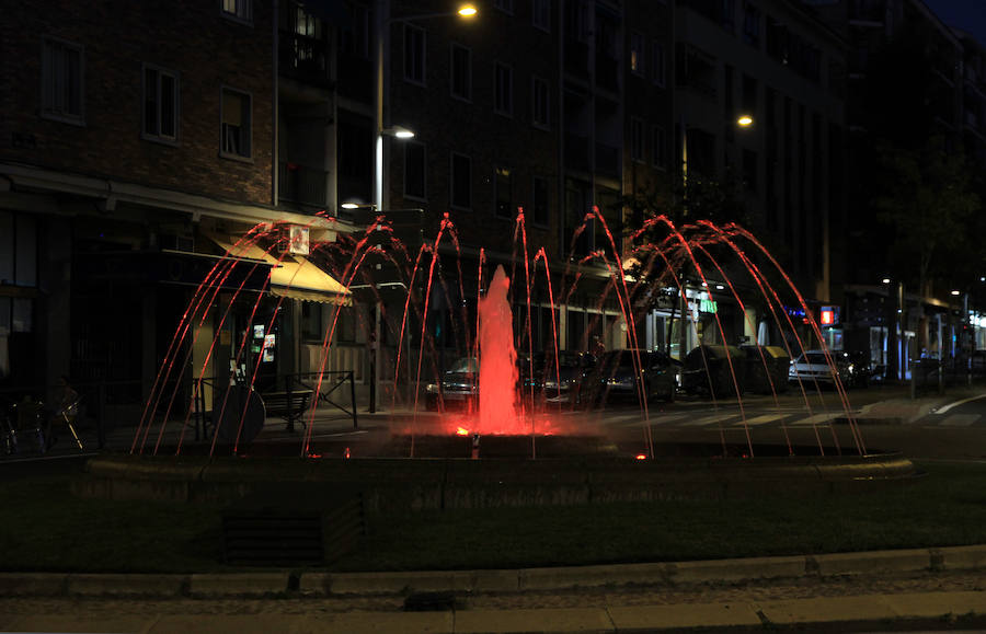 La fuente de Santo Tomás, a pleno rendimiento