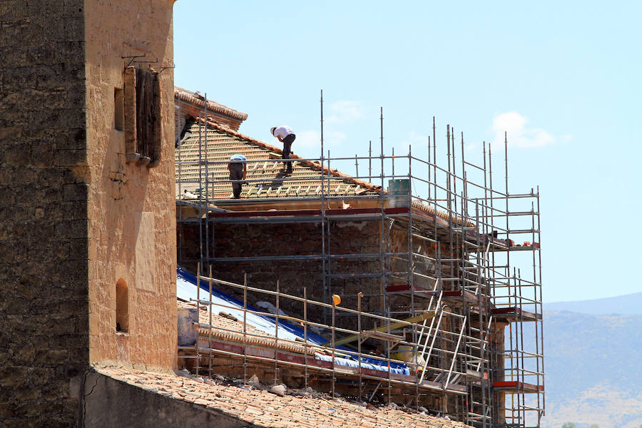 Obras en el Monasterio de Santa María del Parral de Segovia