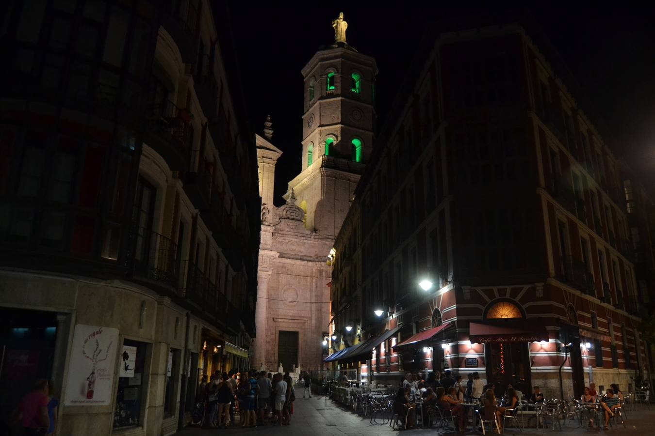 Visita a la torre de la Catedral de noche