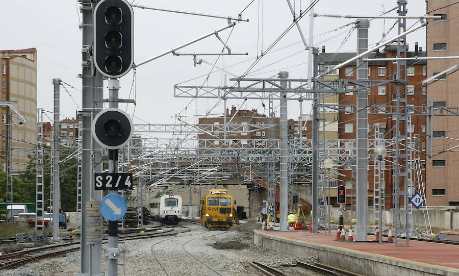 Obras en las vías 