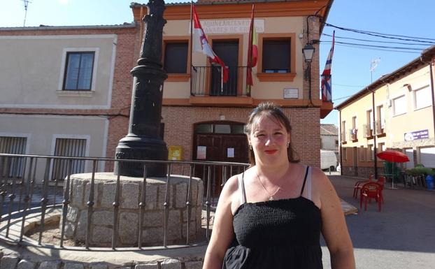 María del Pilar Sánchez, alcaldesa de Hontanares de Eresma.