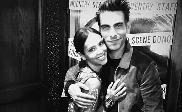 Cristina Pedroche junto a Jon Kortajarena, en StreetXo. 