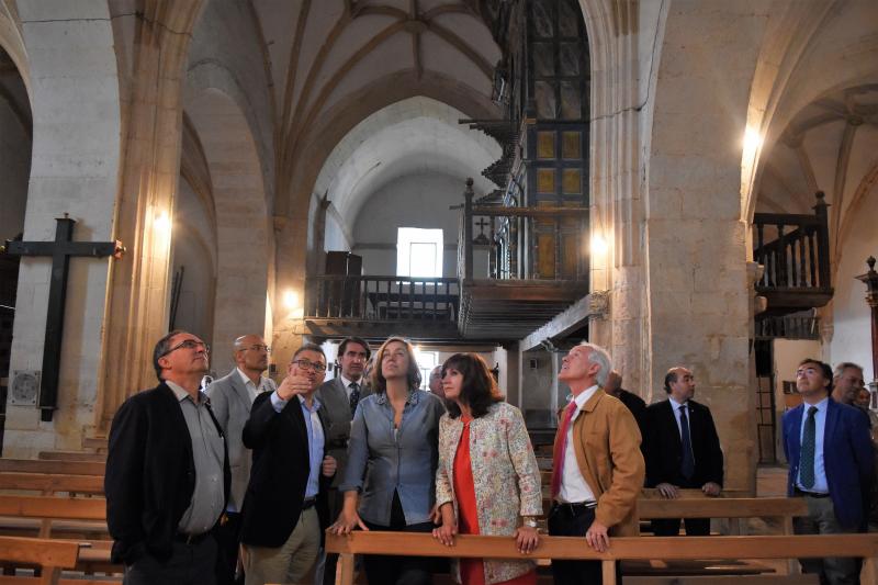 La nueva cubierta de la iglesia de Prádanos