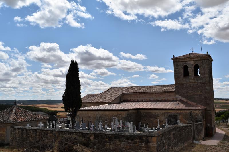 La nueva cubierta de la iglesia de Prádanos