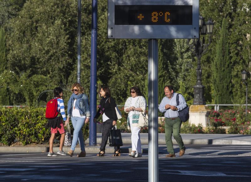 Temperaturas por debajo de los 10 ºC en Valladolid