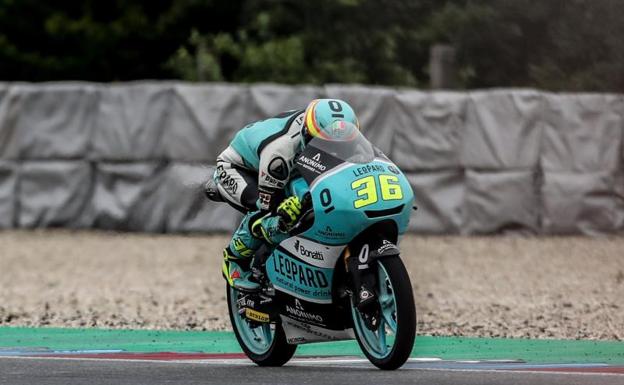 Joan Mir, en el circuito de Spielberg. 