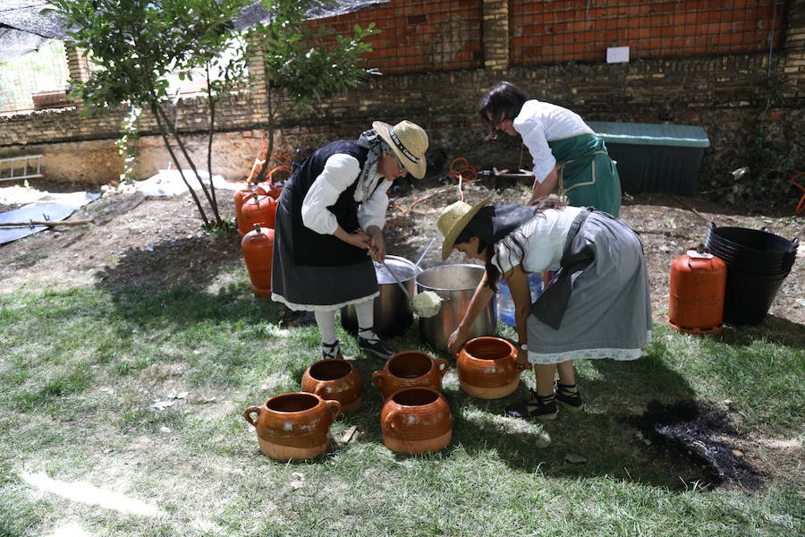 Castrillo de Villavega homenajeó al Cid durante la celebración de la Fiesta de la Trilla que se celebró el sábado 12.