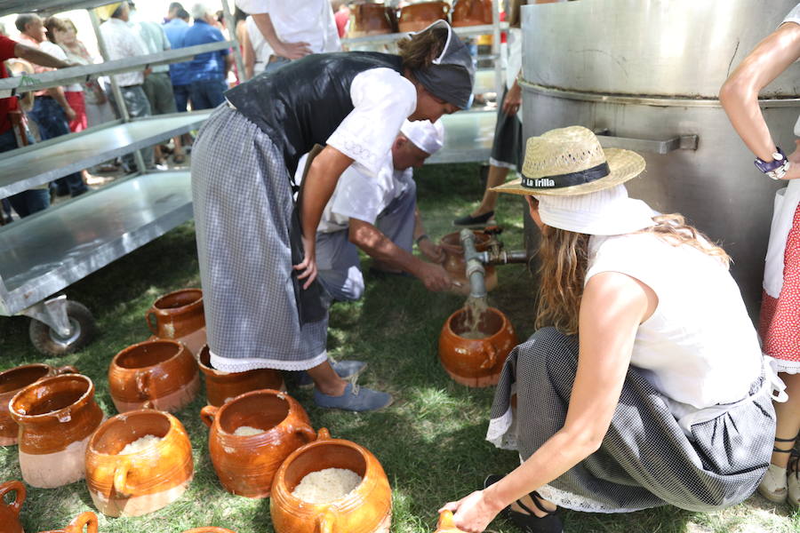 Castrillo de Villavega homenajeó al Cid durante la celebración de la Fiesta de la Trilla que se celebró el sábado 12.
