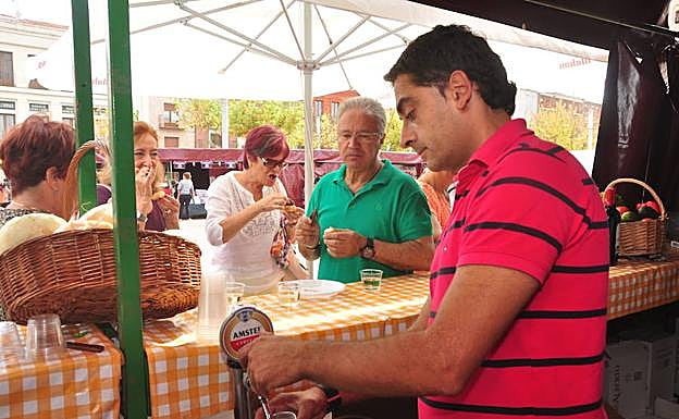 Bar de las Feria de Productos Tradicionales de Medina