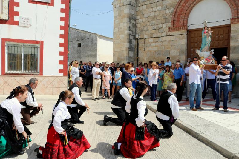 Villaconancio festeja a la Virgen de Mediavilla