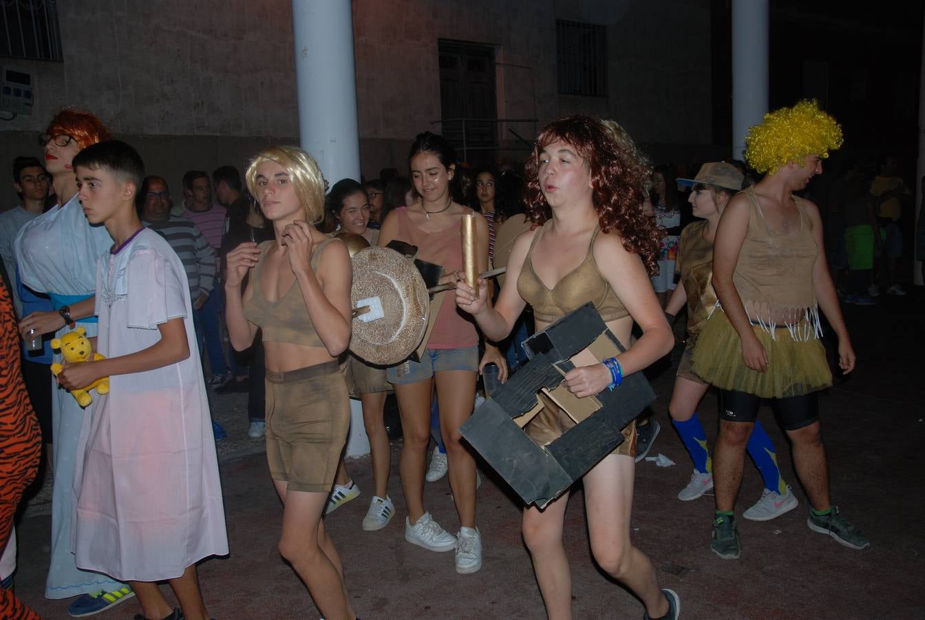 Concurso de disfraces en las fiestas de Wamba