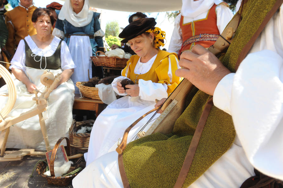 Ambiente en la Feria Renacentista de Medina del Campo. Domingo