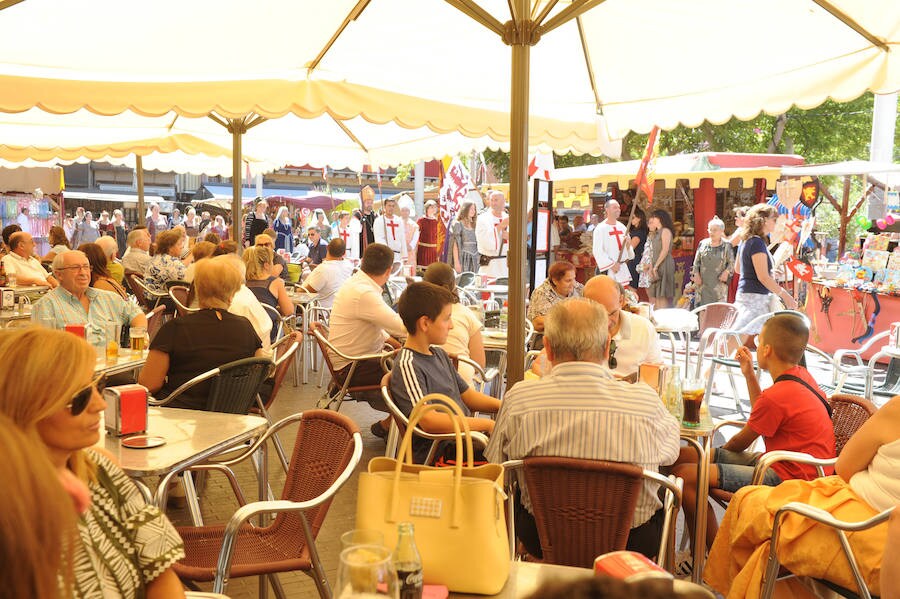 Ambiente en la Feria Renacentista de Medina del Campo. Domingo