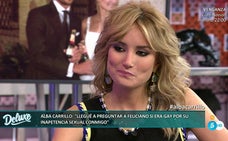 Alba Carrillo durante una entrevista en 'Sábado Deluxe'. 