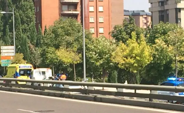 Un herido en un accidente registrado en Valladolid