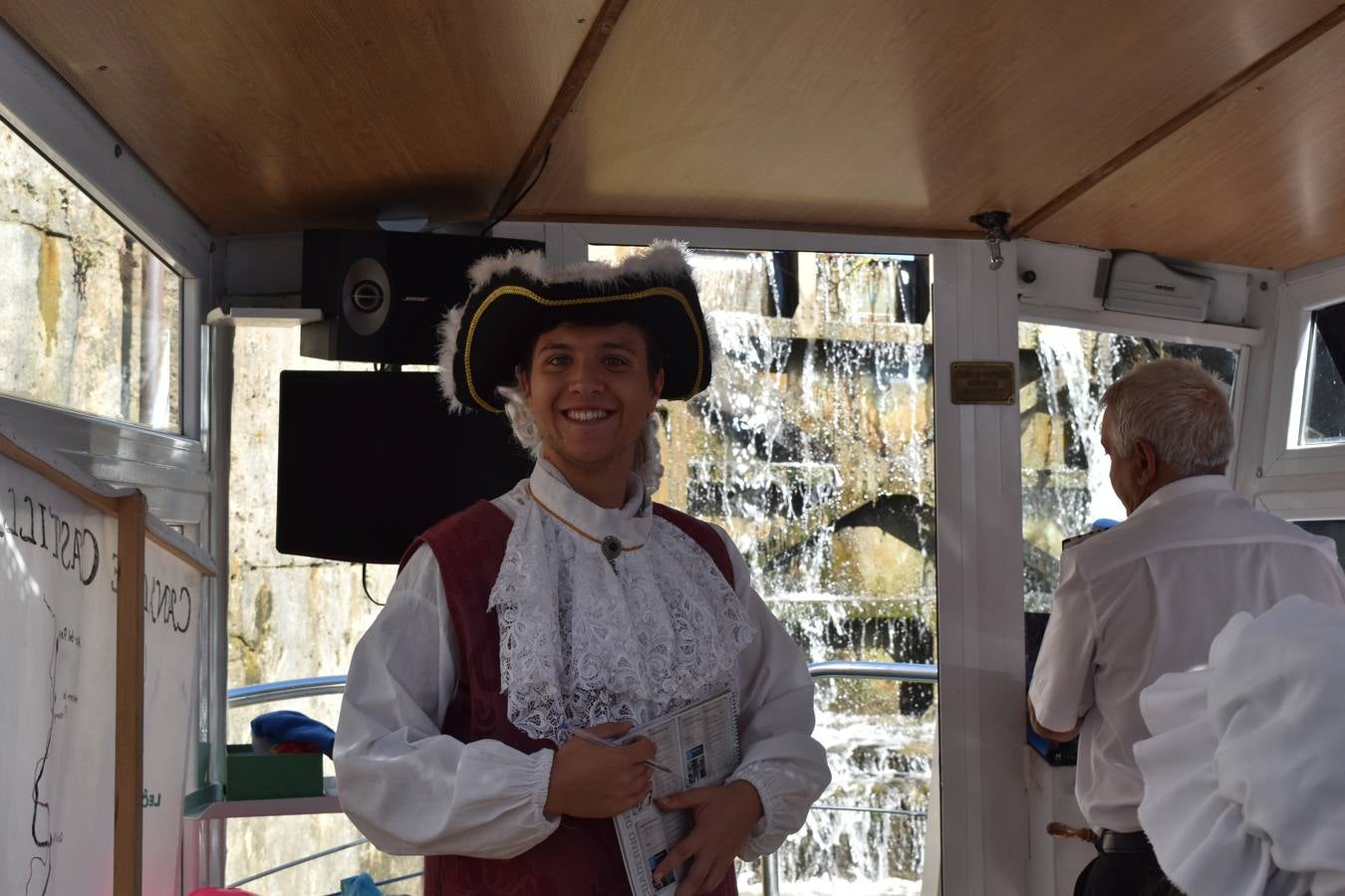 La propuesta se ha tenido que limitar al barco Marqués de la Ensenada, de Herrera de Pisuerga, debido al escaso caudal en Villaumbrales