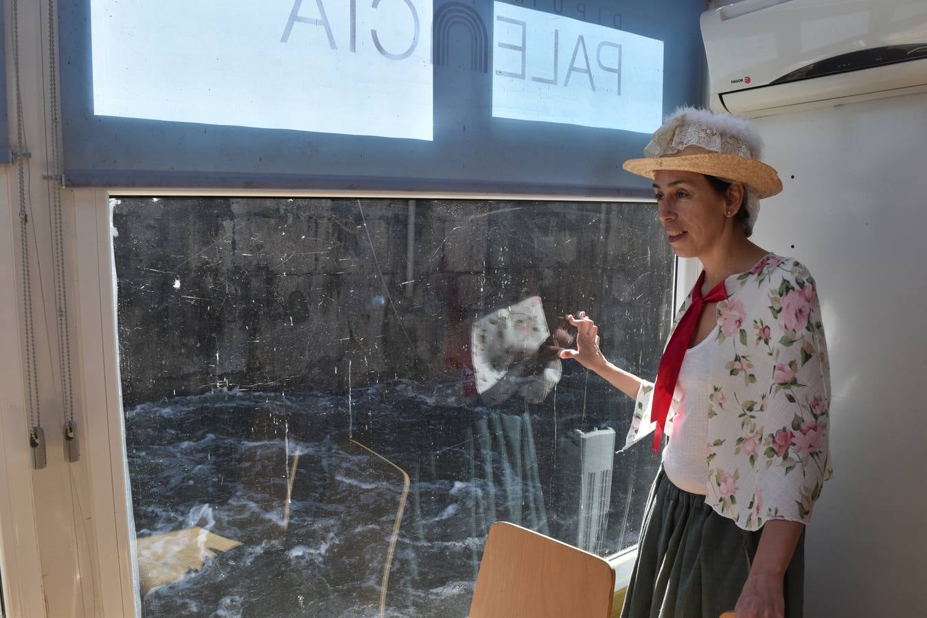 La propuesta se ha tenido que limitar al barco Marqués de la Ensenada, de Herrera de Pisuerga, debido al escaso caudal en Villaumbrales