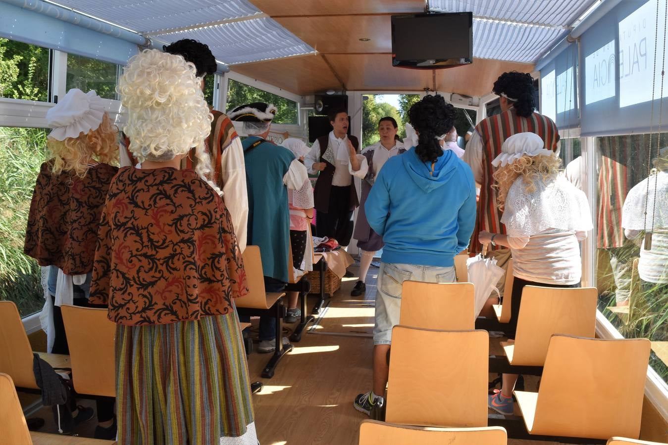 La propuesta se ha tenido que limitar al barco Marqués de la Ensenada, de Herrera de Pisuerga, debido al escaso caudal en Villaumbrales