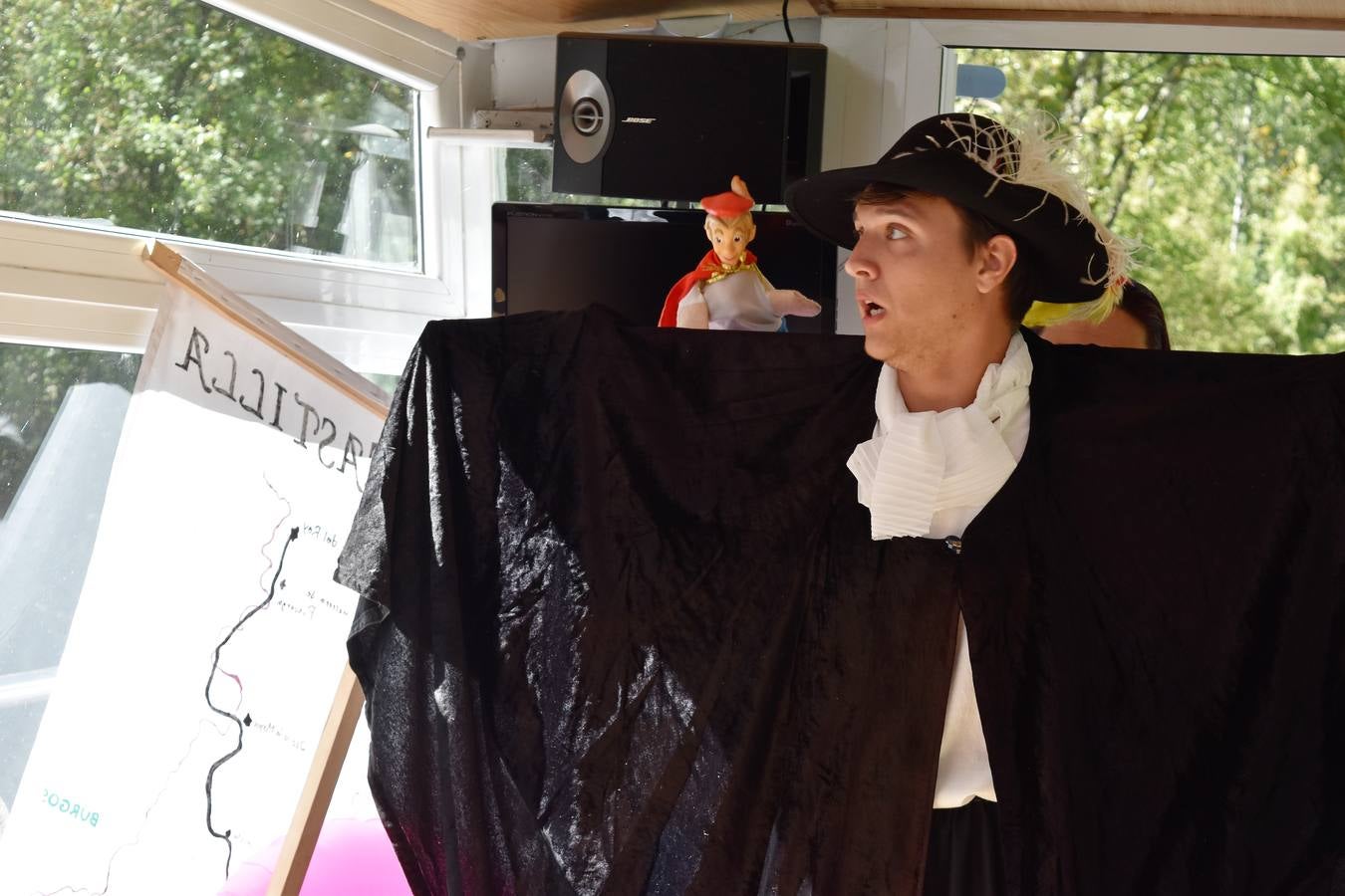 La propuesta se ha tenido que limitar al barco Marqués de la Ensenada, de Herrera de Pisuerga, debido al escaso caudal en Villaumbrales