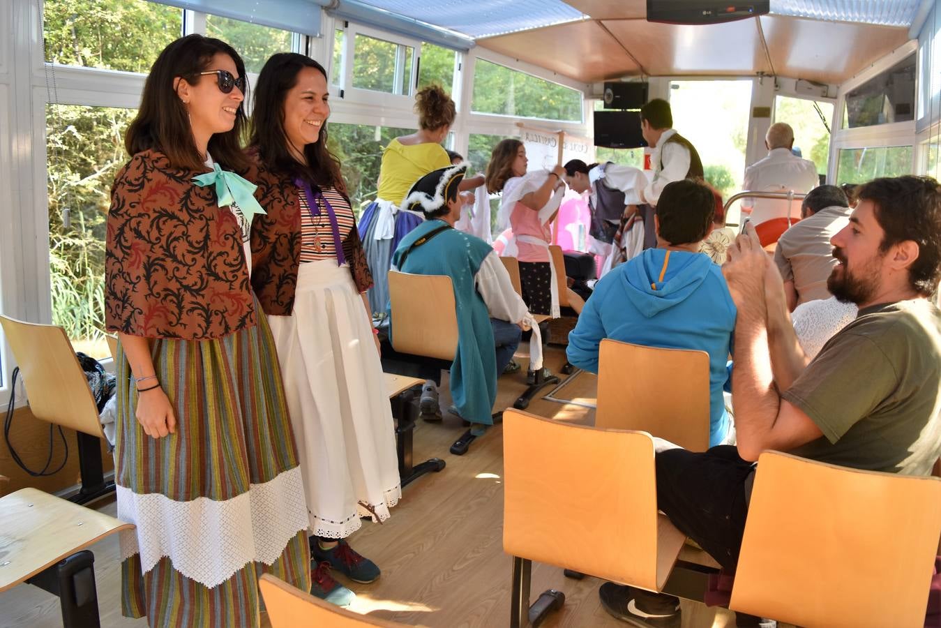 La propuesta se ha tenido que limitar al barco Marqués de la Ensenada, de Herrera de Pisuerga, debido al escaso caudal en Villaumbrales