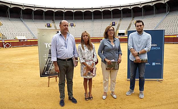 José María González, Carmen Fernández, Ángeles Armisén y Manuel Martínez 'Chopera'.