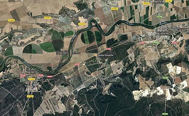 El varón salió con su bicicleta a recorrer el monte de Quintanilla