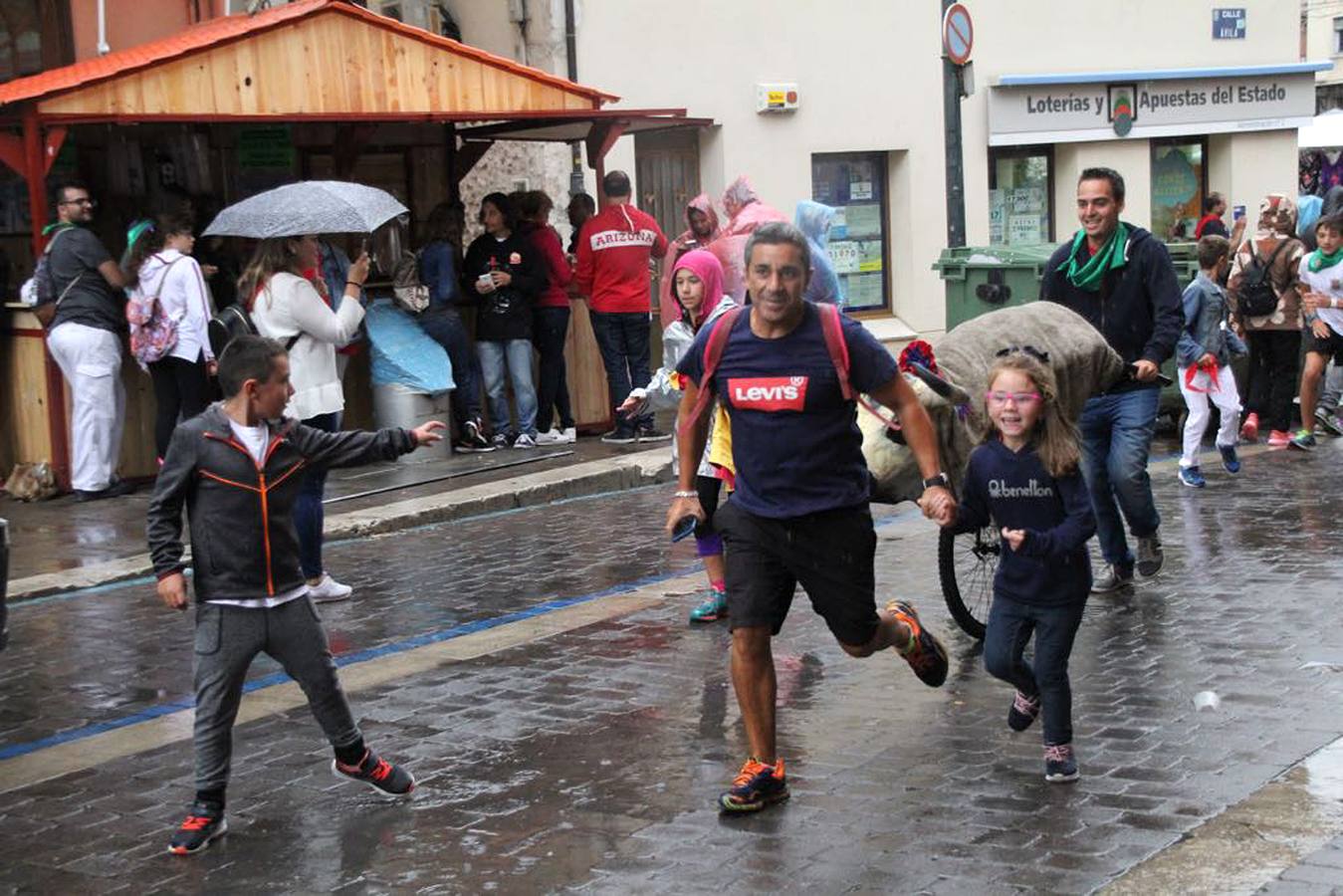 Encierros del Chupete, de Promoción y juegos de toros acercan a los más pequeños a iniciarse en el mundo de la tauromaquia